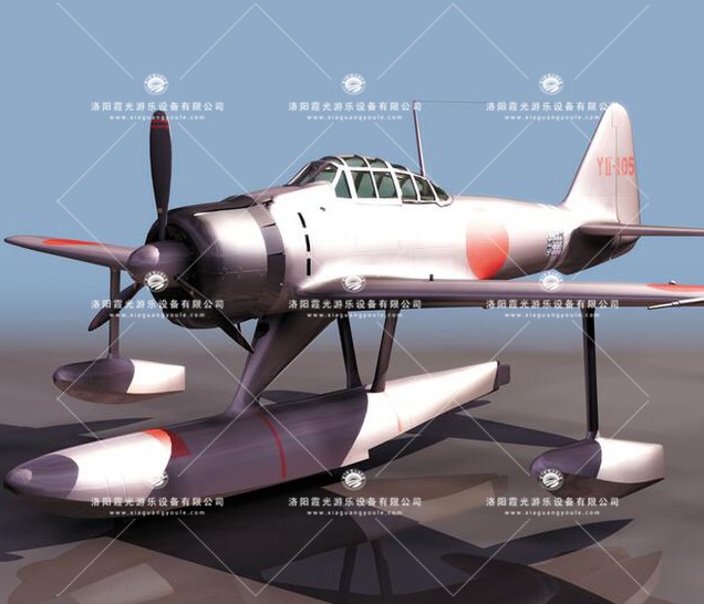 罗江3D模型飞机_
